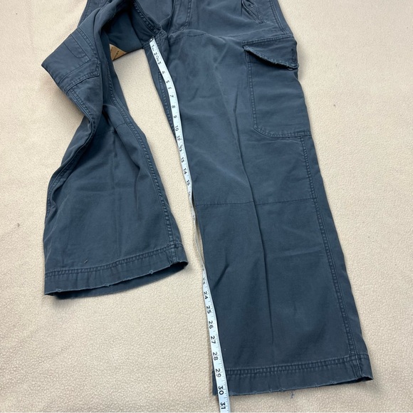 American Eagle Outfitters Pants Mens 32x32 Blue Army Cargo Surplus Trouser NWT - Picture 2 of 8